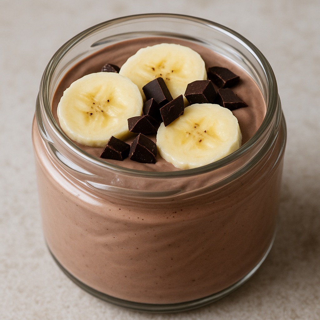 Chocolade–kwarkpotje