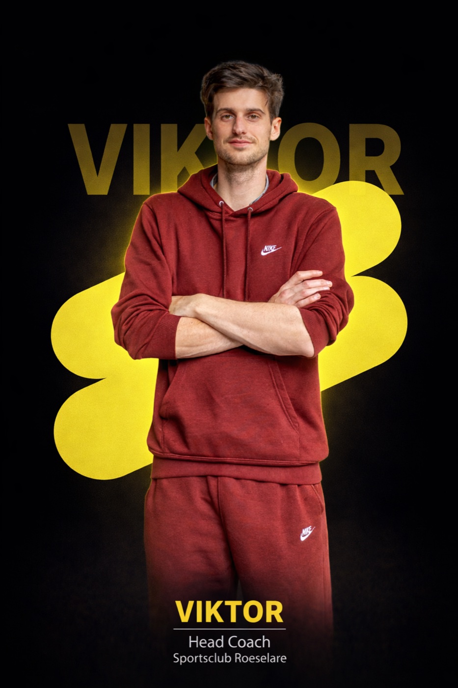 Personal trainer Viktor Maddens van Sportsclub Roeselare